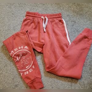 Gymshark Legacy Sweatpants size XS (fits oversized) color Brick